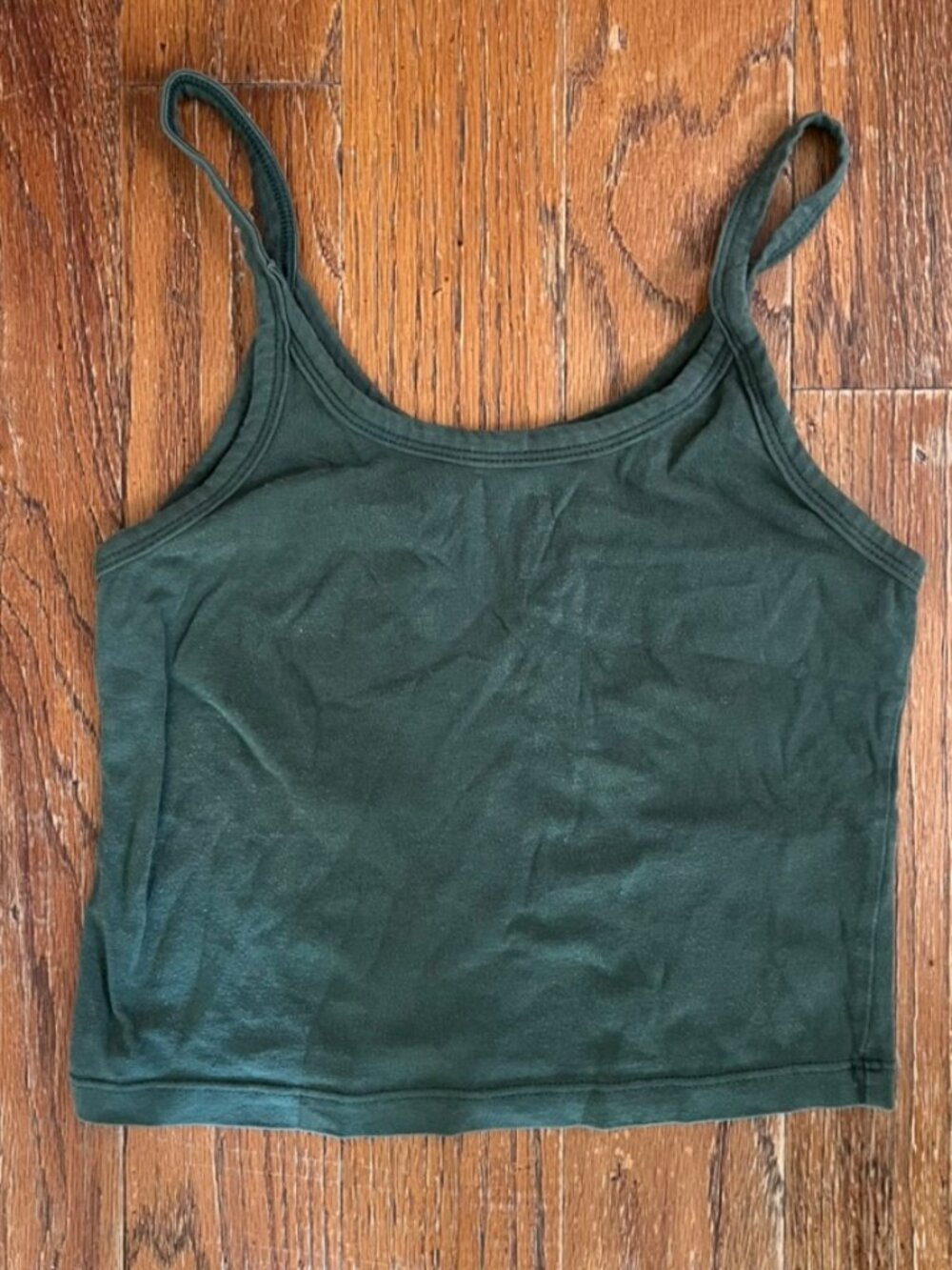 Arq Crop Tank- Green
